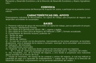 Ofrece Gobierno de Acapulco microcréditos para comerciantes
